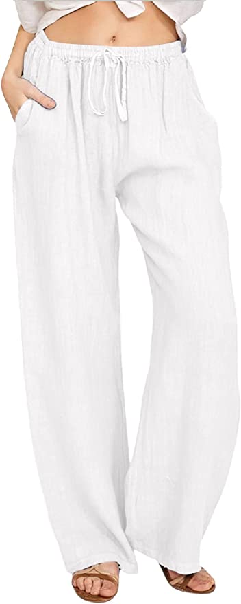 linen trousers