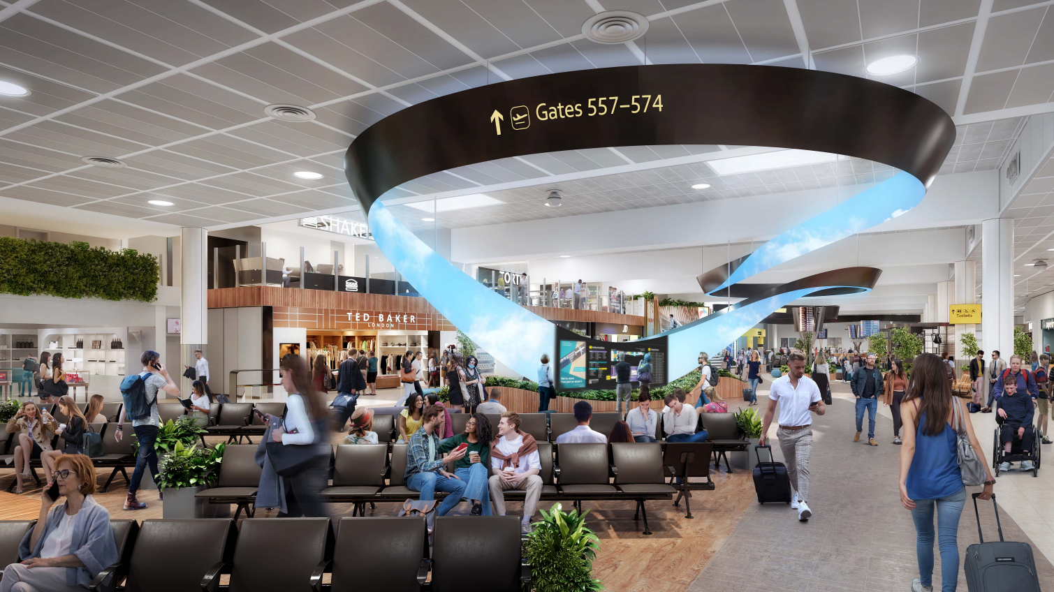 London Gatwick Invests More than £10 million to Ttransform Passenger Experience