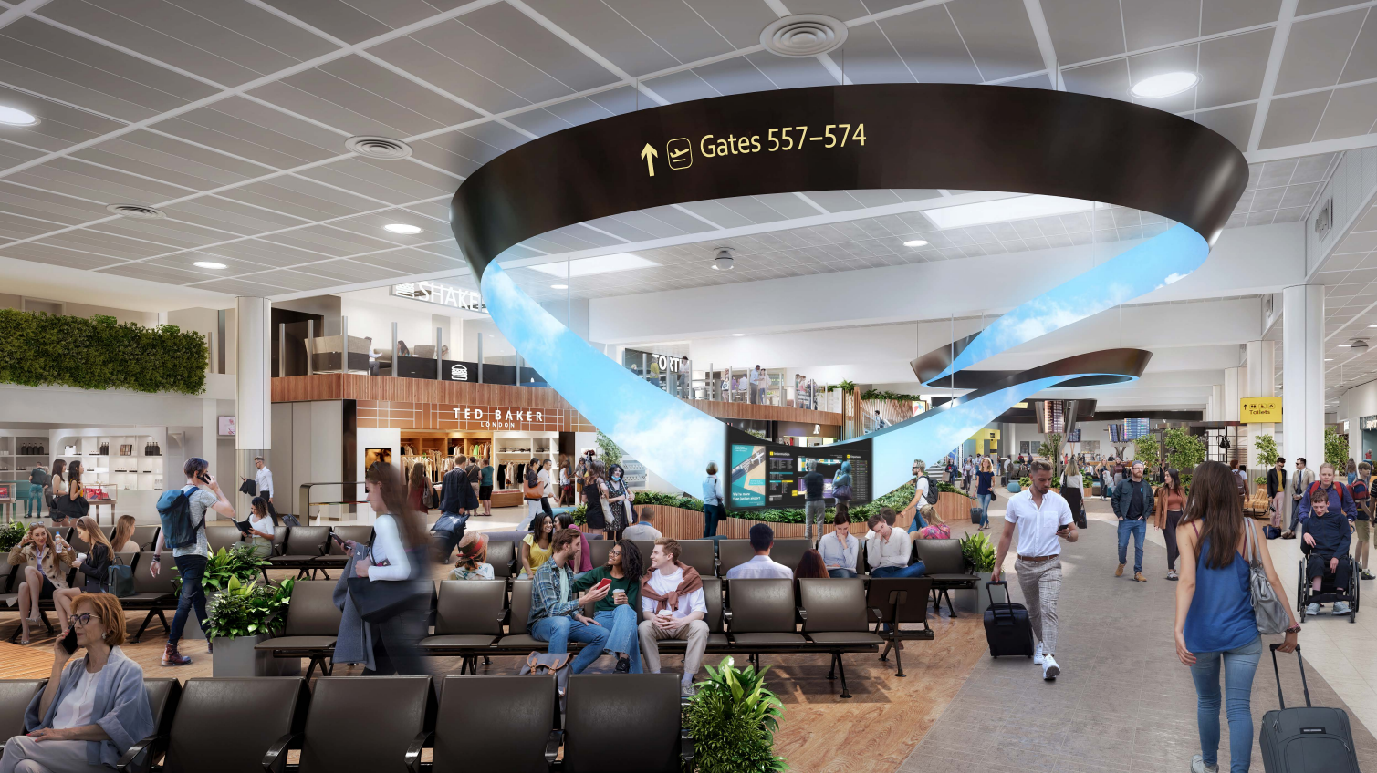 London Gatwick Invests More than £10 million to Ttransform Passenger Experience 1 London Gatwick