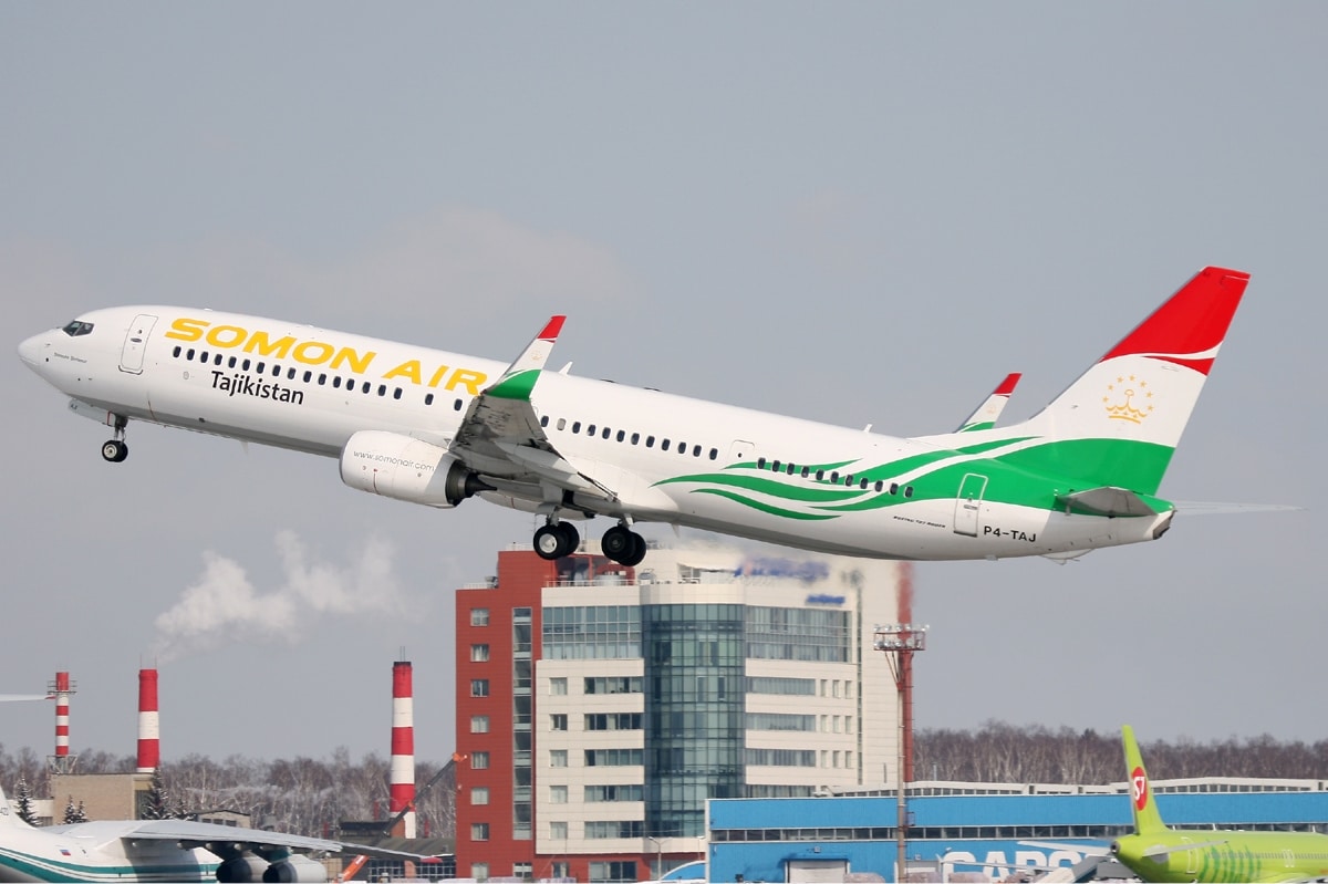 Somon Air Resumes Flights on Dushanbe-Moscow Route and Expands Connectivity 1 Somon Air