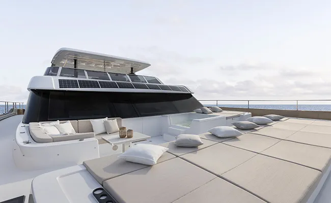 Electric Luxury Yacht