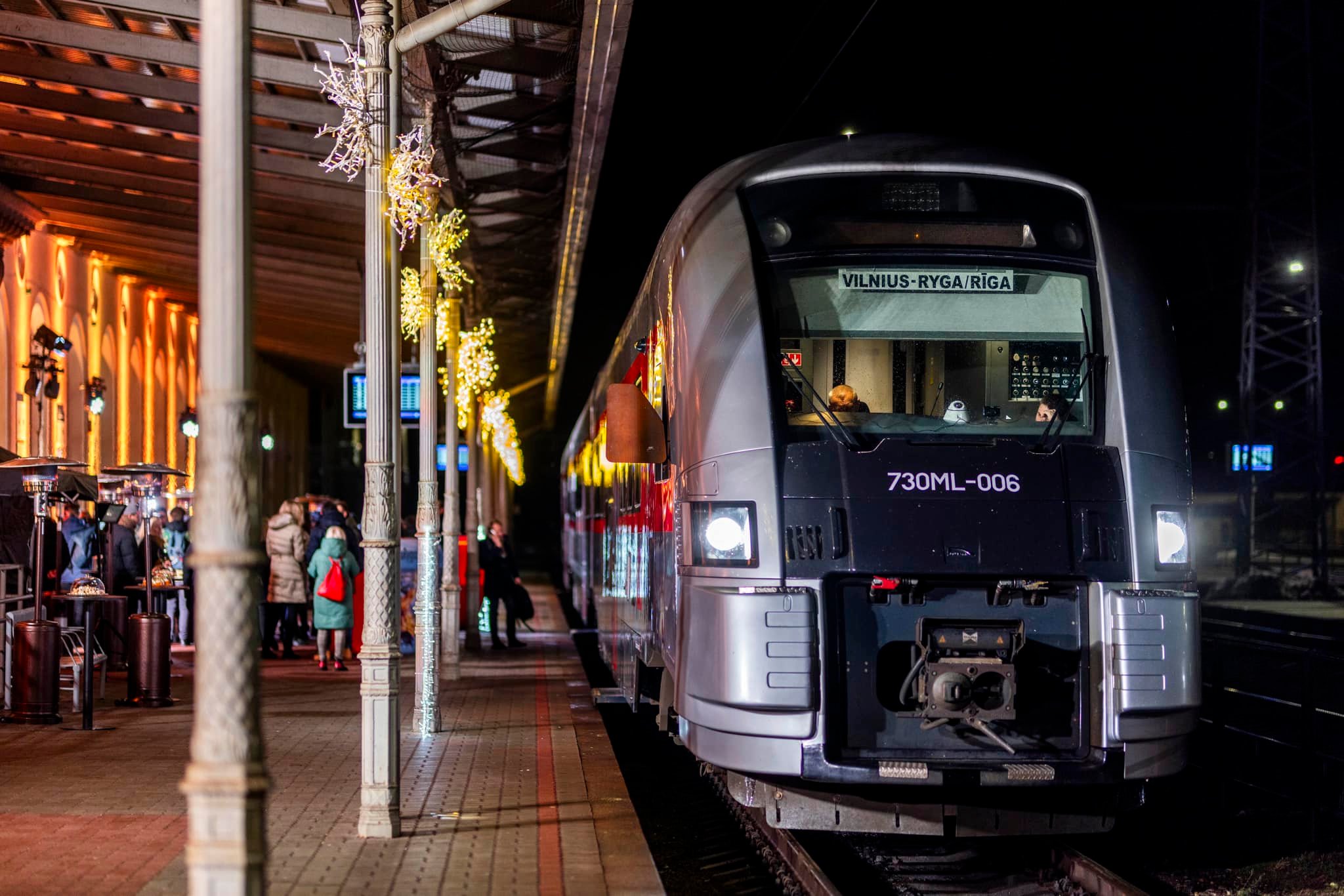 Train Service Between Vilnius and Riga