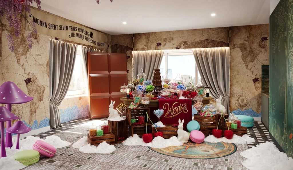 Booking.com Offers Stays in Sweet Wonka Suite 14 wonka