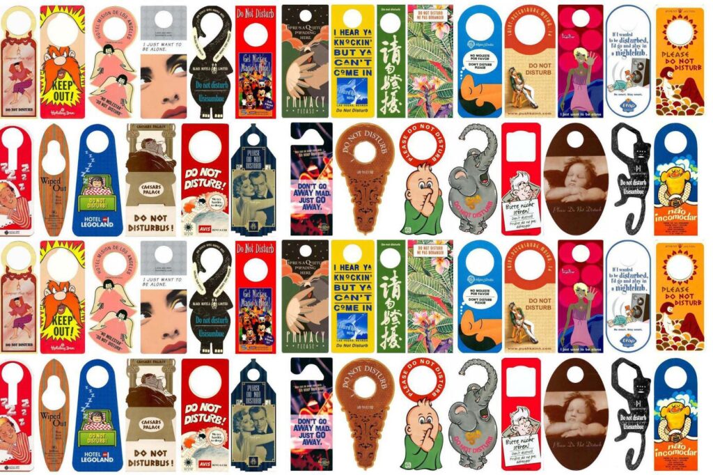 The Evolution of 'Do Not Disturb' Signs in Hotels 2 Do Not Disturb