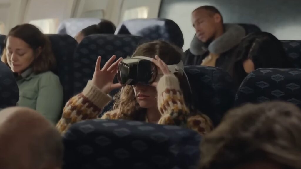 How to Use Apple Vision Pro for In-Flight Entertainment 3 Apple Vision Pro