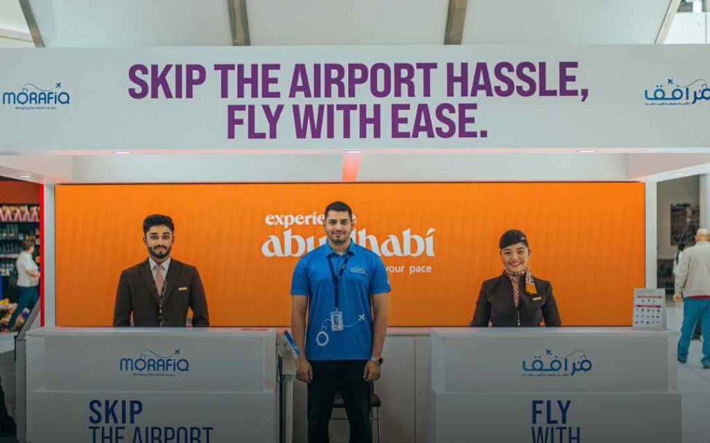 Check-in Services at Yas Mall