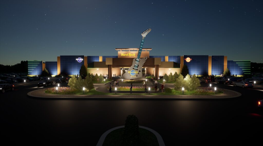 Hard Rock Casino Rockford Reveals Grand Opening Date for Permanent Facility
