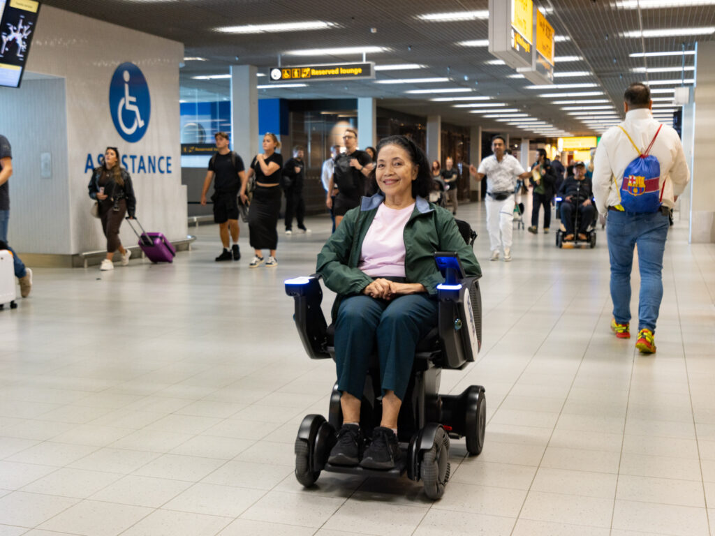 Self-driving Wheelchairs Bring Travellers to Their Gate at Schiphol 10 Self-driving Wheelchairs