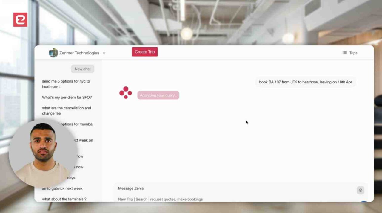 Zenmer Unveils Zenia V2: AI Travel Assistant Powered by Agentic AI 10 zenmer