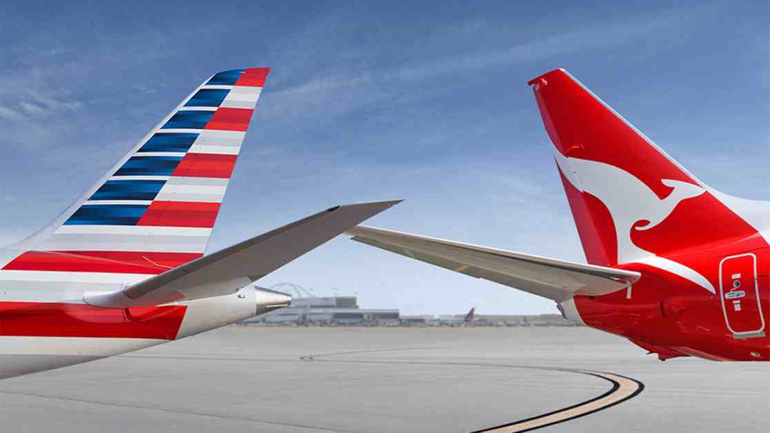 American Airlines and Qantas