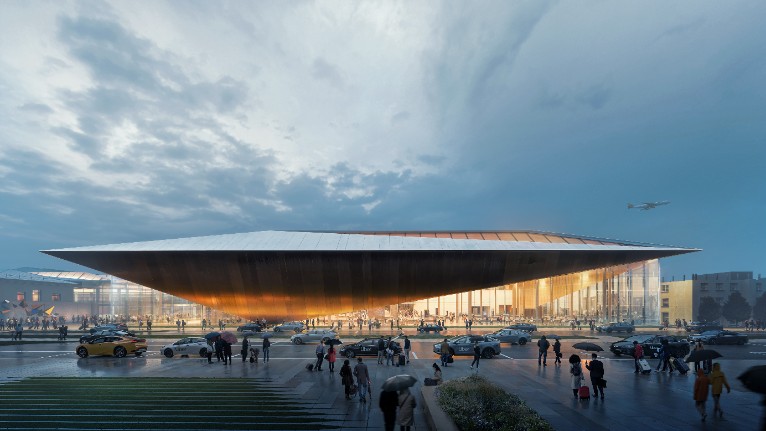 Zaha Hadid Architects to Redesign Vilnius Airport Arrivals Terminal, Merging Baltic Heritage with Futuristic Vision