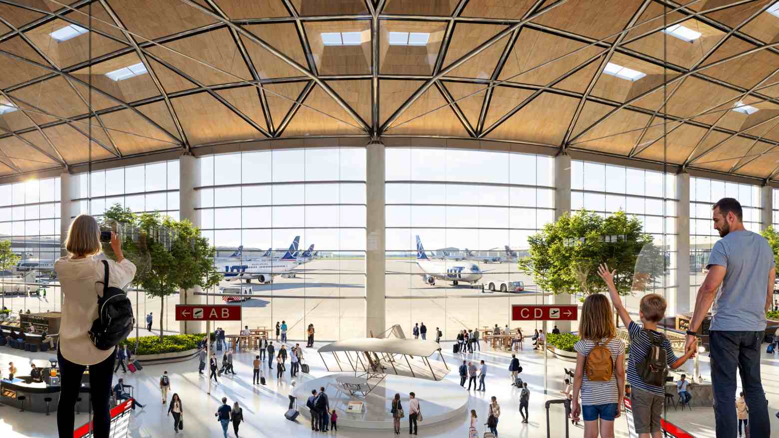 Poland’s Mega Airport Nears Construction Phase as CPK Terminal Design Is Finalized