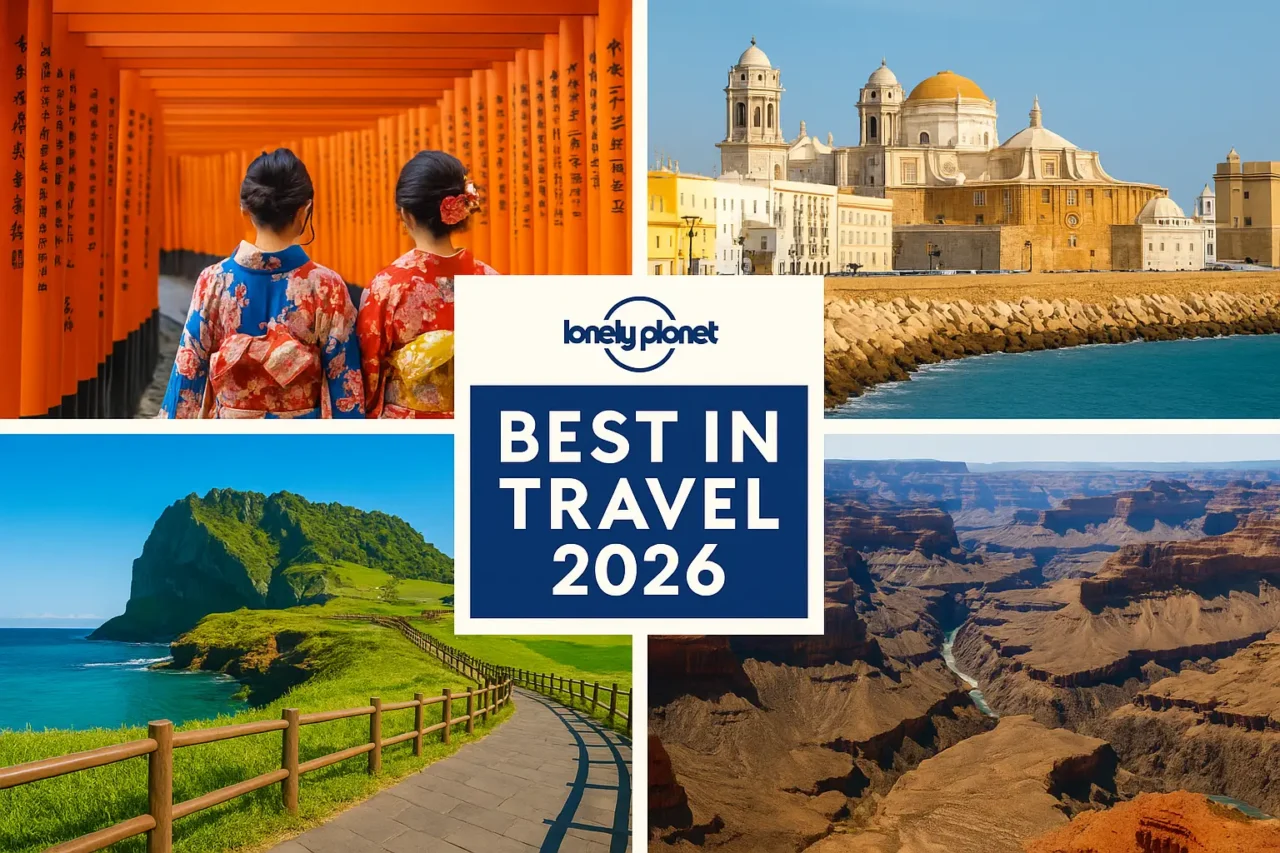 Lonely Planet Reveals Its Best in Travel 2026 List 10 best destinations
