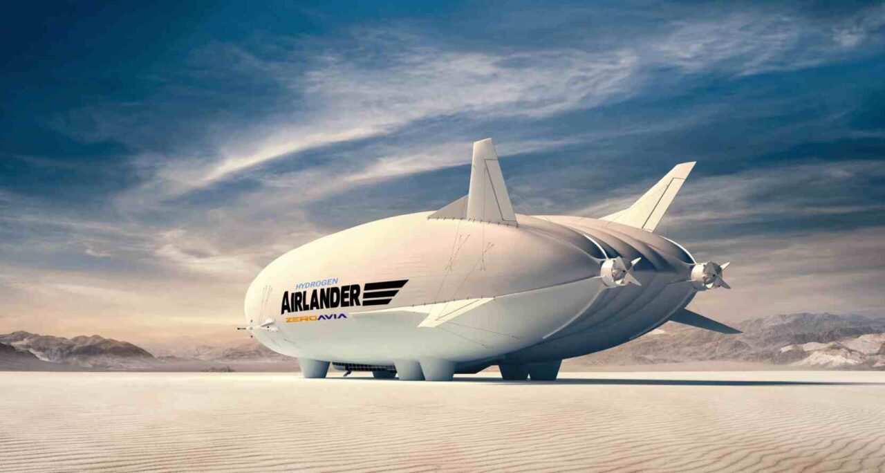ZeroAvia and Hybrid Air Vehicles Sign Agreement to Develop Hydrogen-Electric Airlander 10 7 Airlander 10