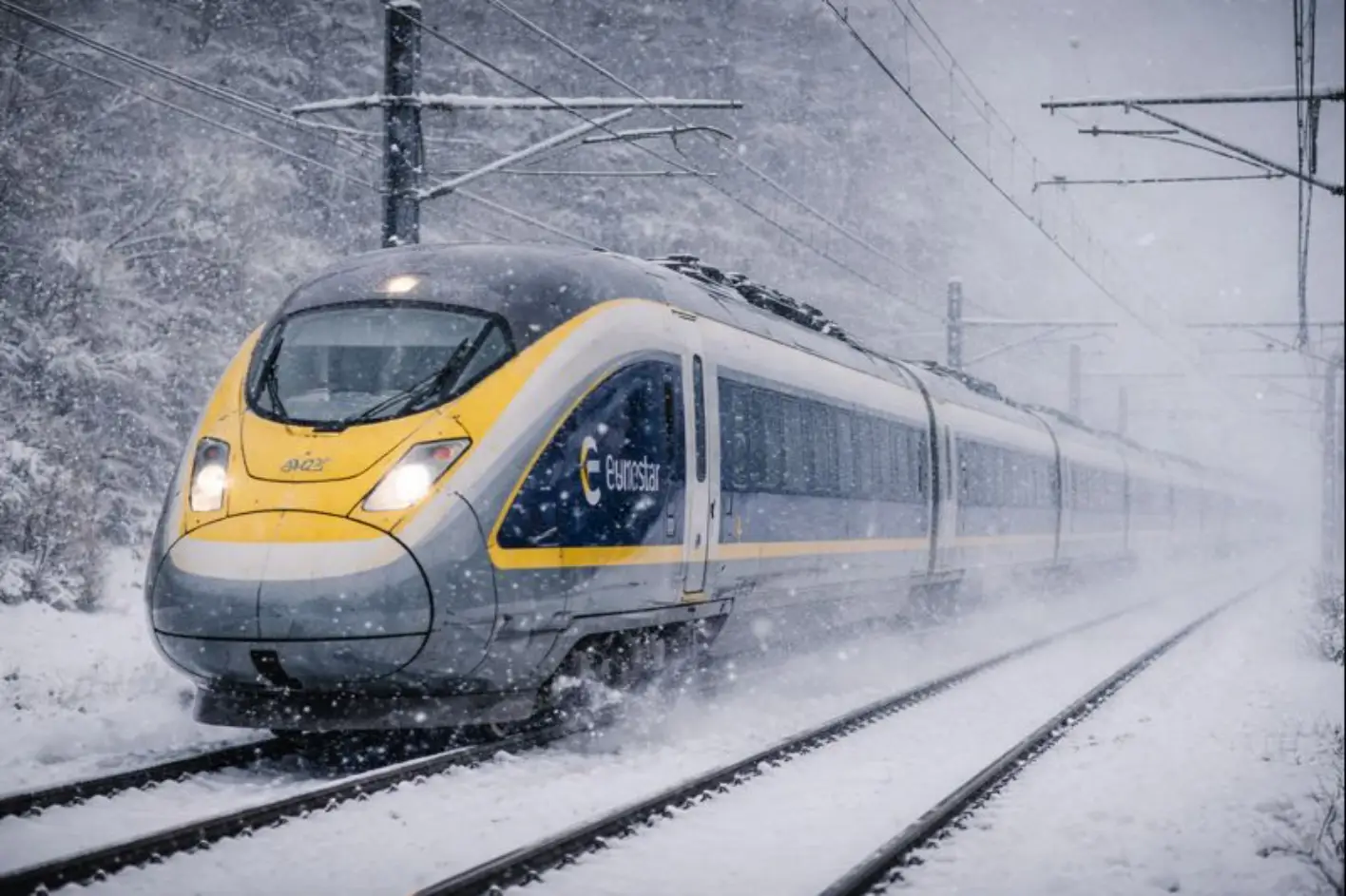 Eurostar and Rail Services Disrupted as Arctic Cold Grips Britain and Temperatures Plunge
