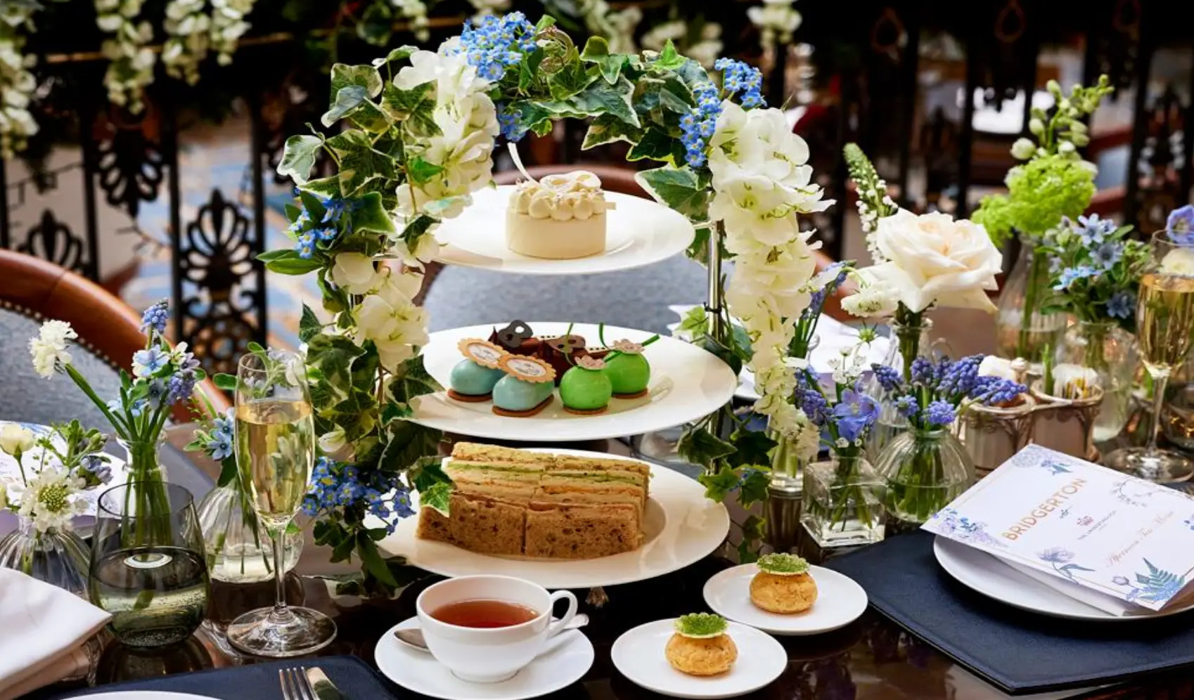 The Lanesborough Launches Bridgerton-Inspired Afternoon Tea for Season 4 2 Bridgerton