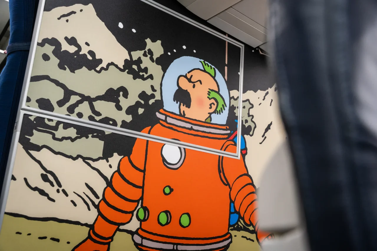 Brussels Airlines Unveils Its Newest Belgian Icon 6 tintin