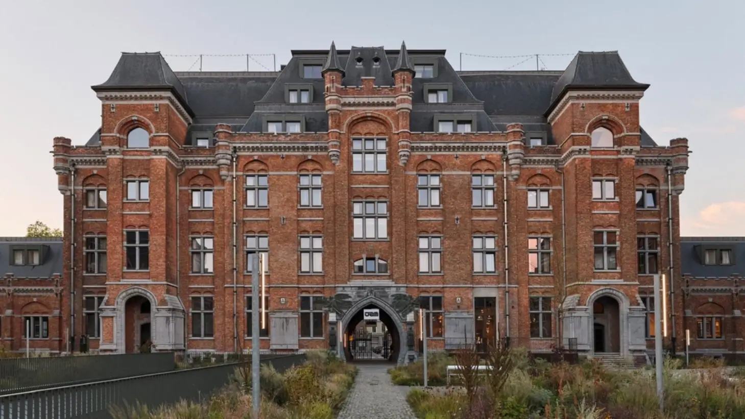 Lionel Jadot Studio Converts Former Military Barracks in Ghent Into Jam Hotel