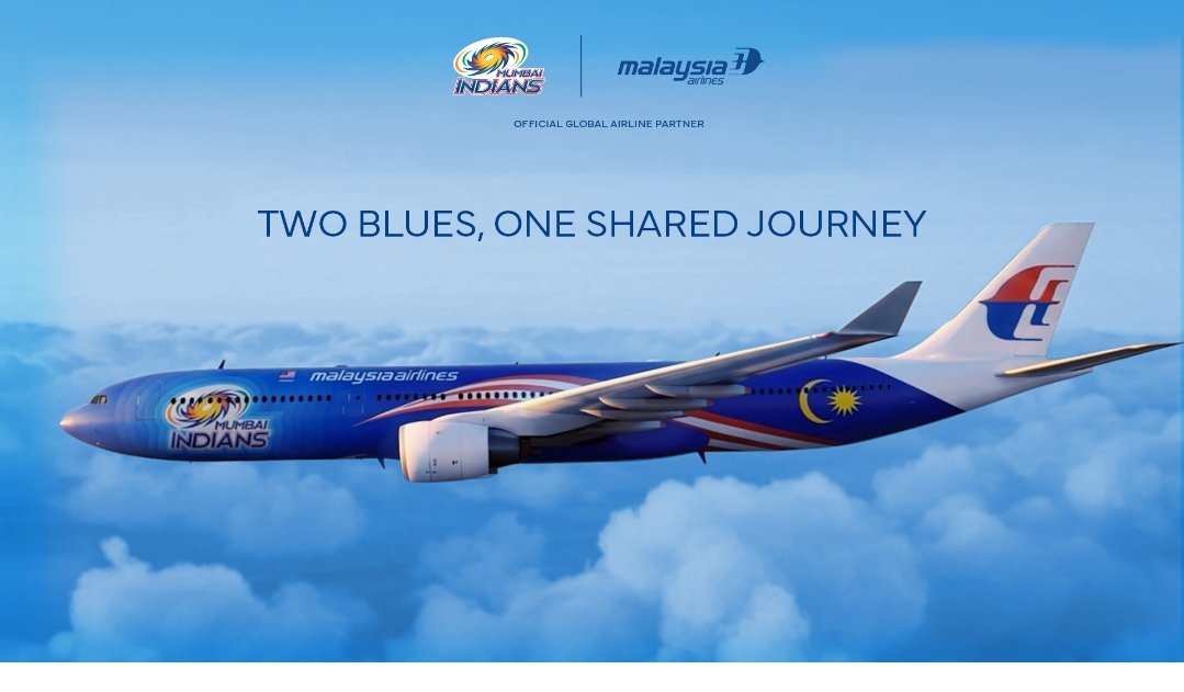 Malaysia Airlines Unveils Mumbai Indians Themed Aircraft in Bold Cricket Collaboration