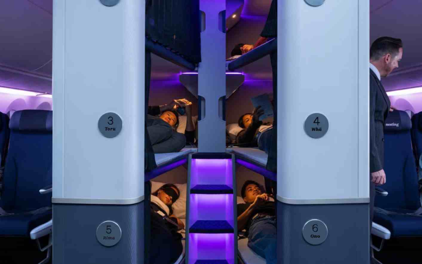Air New Zealand Introduces Skynest - Sleep Pods 2 Skynest