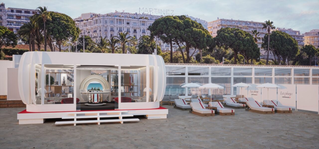 Air France Returns To Cannes Film Festival With La Première Beach Experience 6 Air France