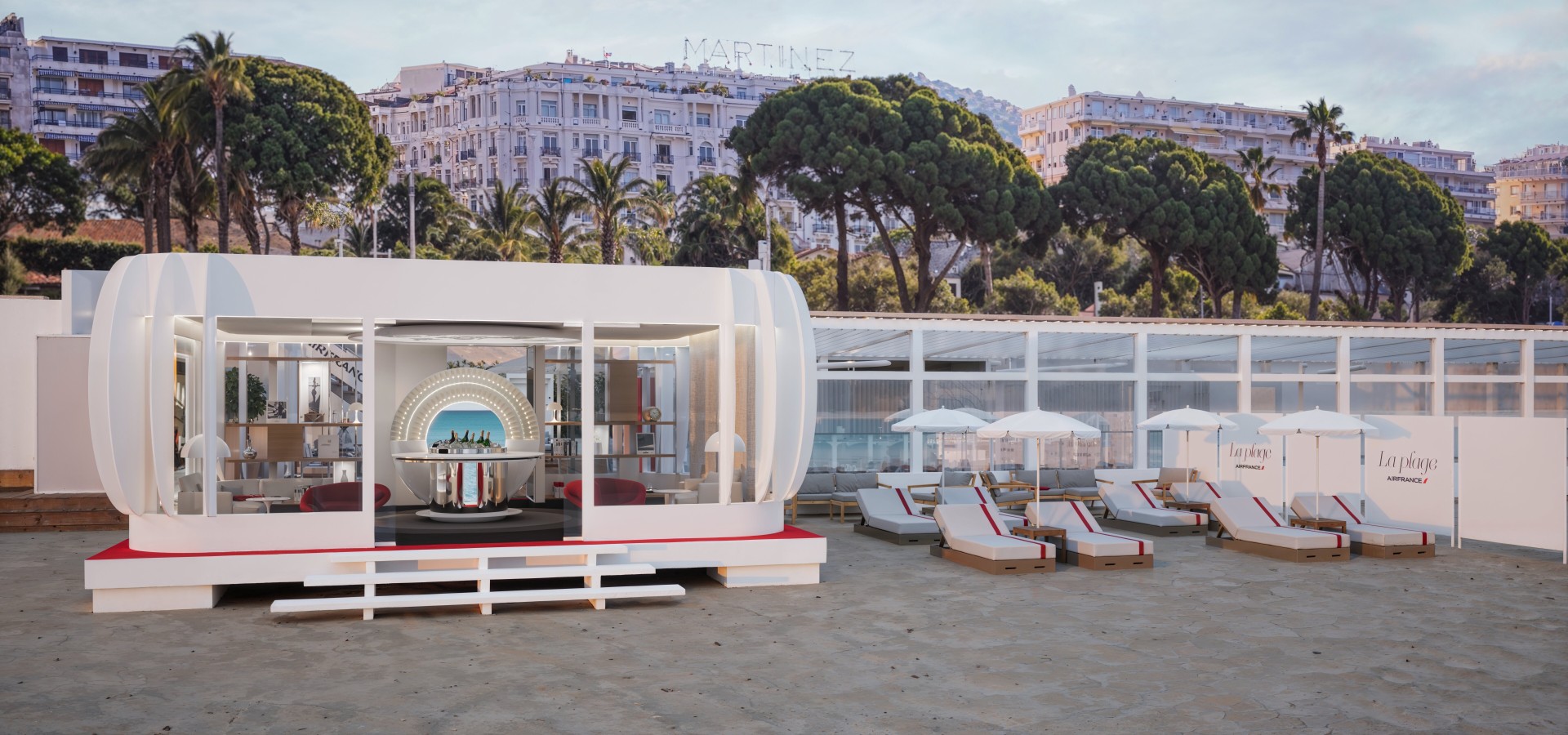 Air France Returns To Cannes Film Festival With La Première Beach Experience