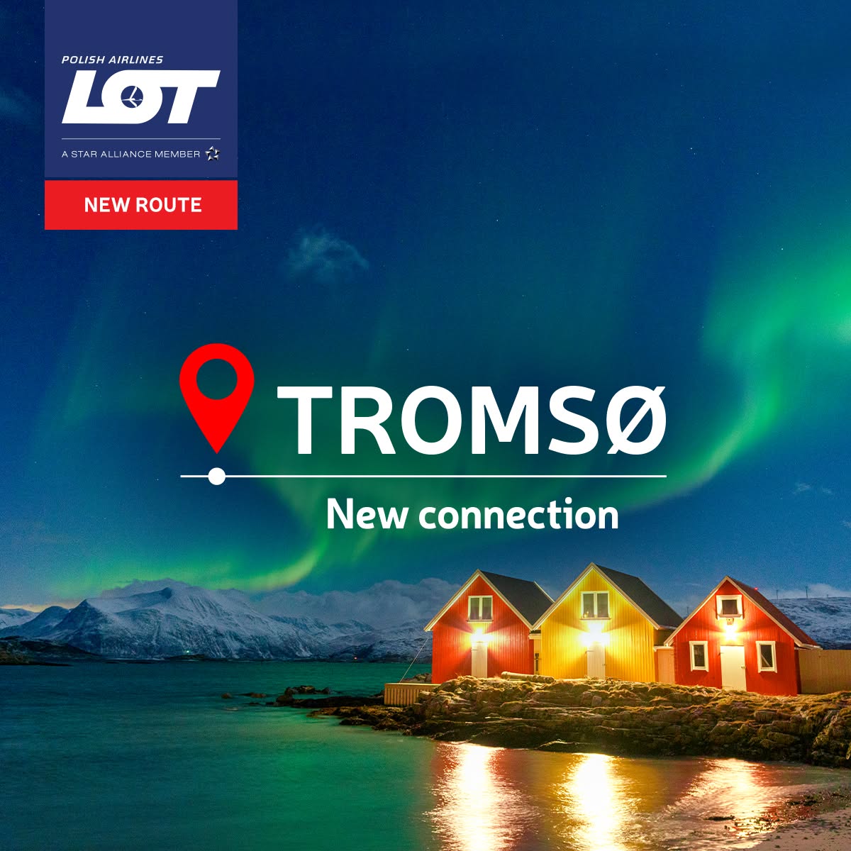 LOT Adds Tromso Route for 2026 to Arctic Gateway 4 LOT