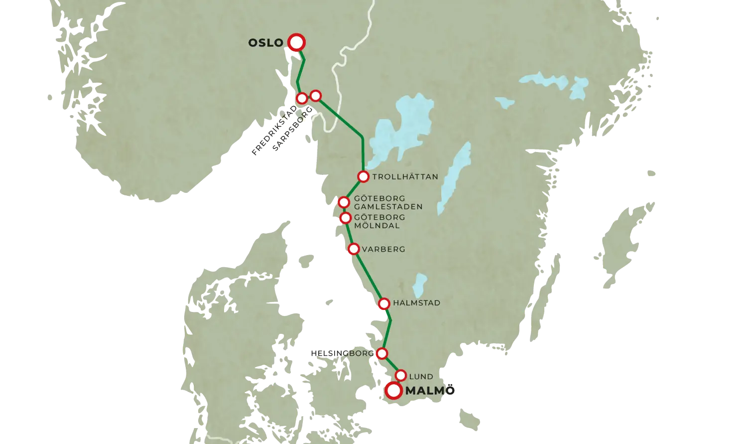 Travelers Can Now Ride Directly From Malmö To Oslo By Day Train 2 Malmö To Oslo