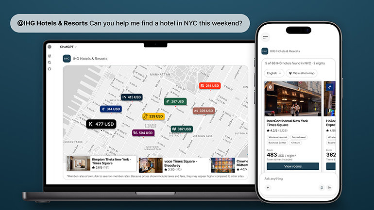 IHG Launches ChatGPT Booking Tools As AI Travel Planning Accelerates 12 ChatGPT