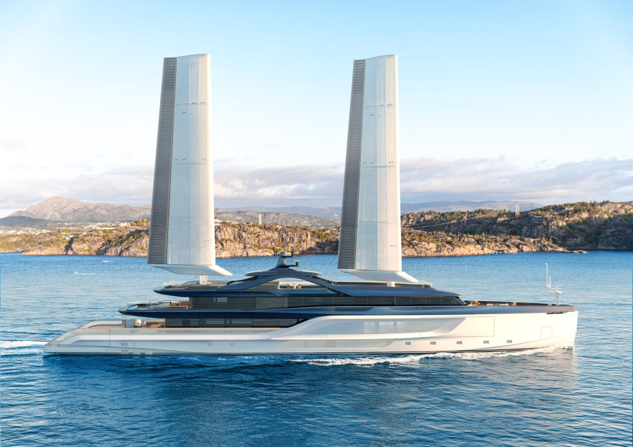 Tony Castro Unveils 68m Sail-Assisted Superyacht Concept Samy 4 Tony Castro