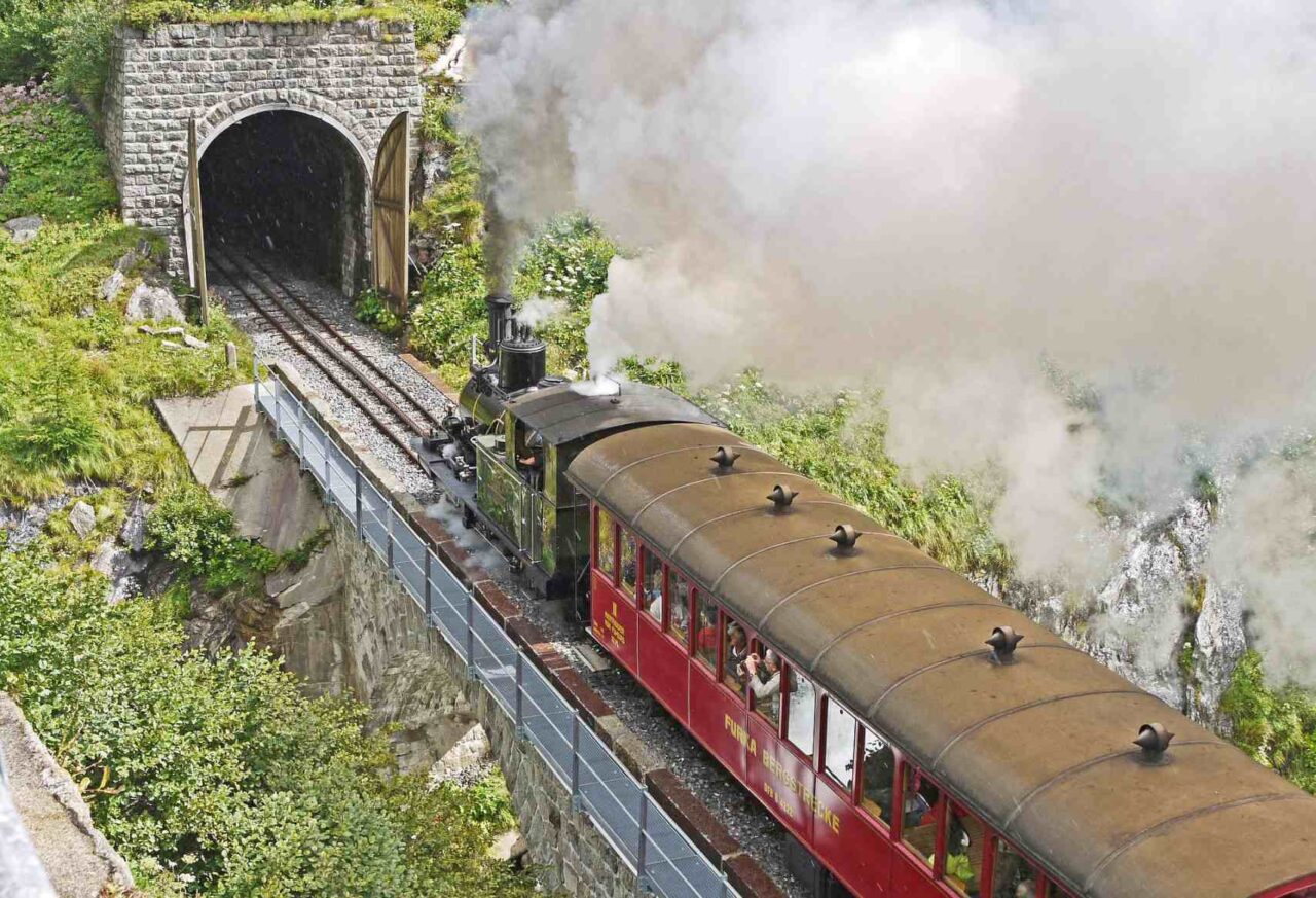 Switzerland Celebrates 100 Years of the Furka Steam Railway 15 furka