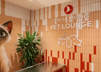 Turkish Airlines pet lounge